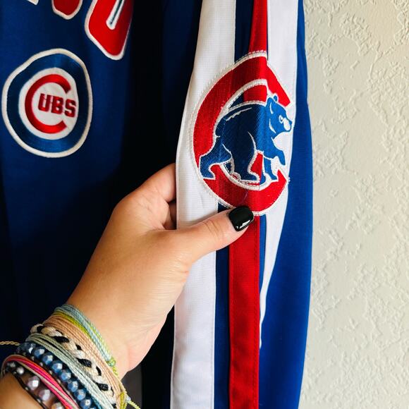 Chicago Cubs | stitches athletic gear | baseball quarter zip pullover | 2X - Picture 7 of 8